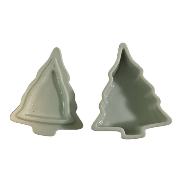 Lefton Christmas Holly Trinket Box Gold Edged 3.25in - Picture 4 of 5